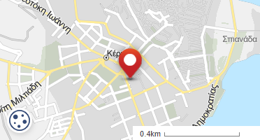 Location of business on map