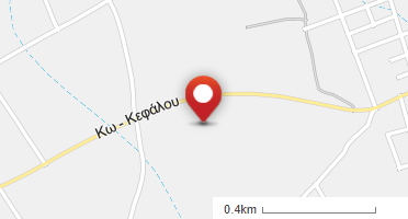 Location of business on map