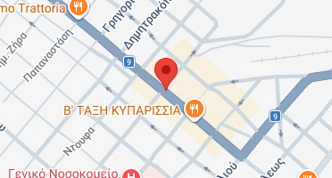 Location of business on map