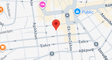 Location of business on map
