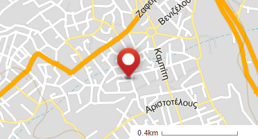Χάρτης και σημείο της επιχείρησης