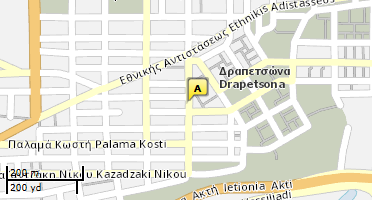 Χάρτης και σημείο της επιχείρησης