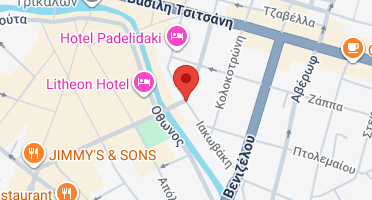 Location of business on map