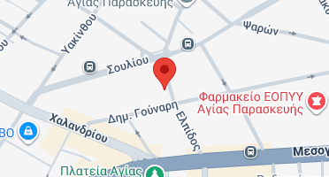 Location of business on map