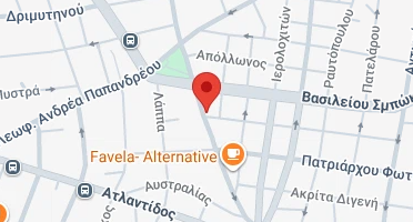 Location of business on map