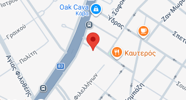 Location of business on map