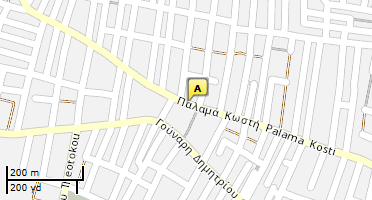 Location of business on map