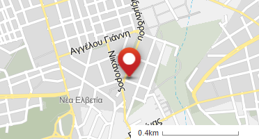 Location of business on map