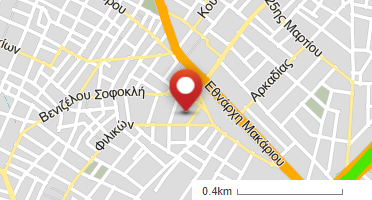 Location of business on map