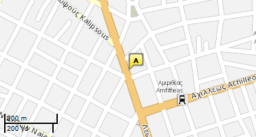 Location of business on map