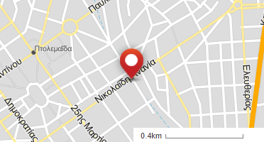 Location of business on map