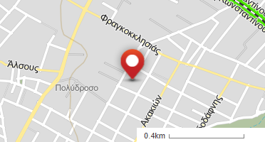 Location of business on map