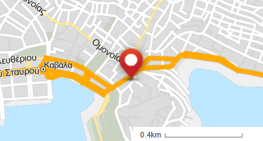 Location of business on map