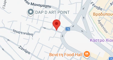 Location of business on map