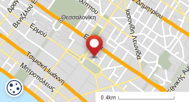 Location of business on map