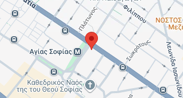 Location of business on map