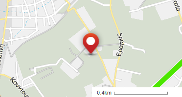 Location of business on map
