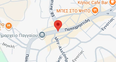 Location of business on map