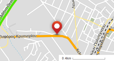 Location of business on map