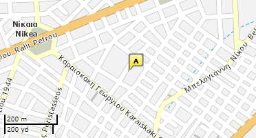 Location of business on map