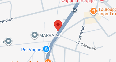 Location of business on map