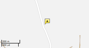 Location of business on map