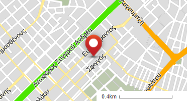 Location of business on map
