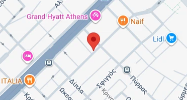 Location of business on map