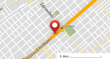 Location of business on map