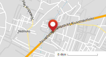 Location of business on map
