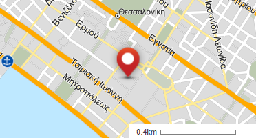 Location of business on map