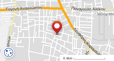 Location of business on map