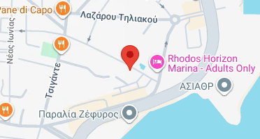 Location of business on map