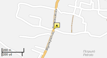 Location of business on map