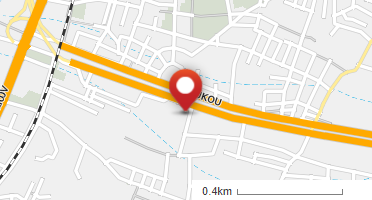 Location of business on map