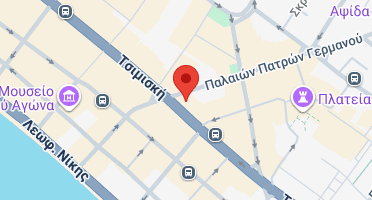 Location of business on map