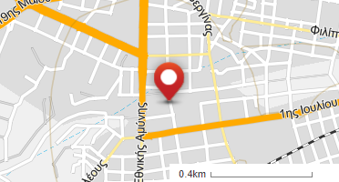 Location of business on map