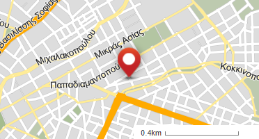 Location of business on map