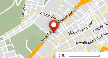 Location of business on map