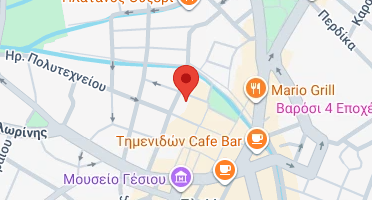 Location of business on map