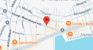 Location of business on map