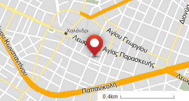 Location of business on map