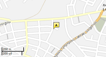 Location of business on map