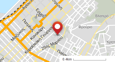 Location of business on map