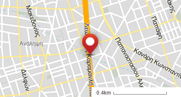 Location of business on map