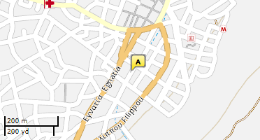 Χάρτης και σημείο της επιχείρησης