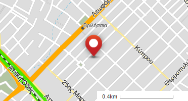 Location of business on map