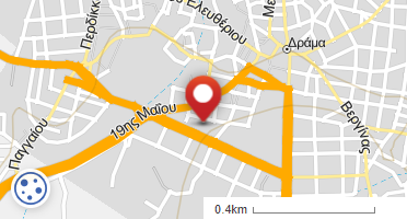 Location of business on map