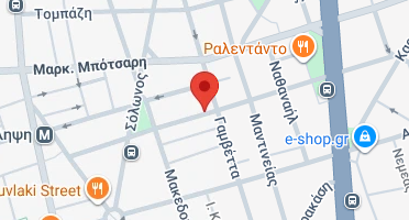 Location of business on map