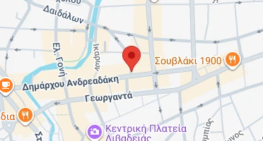 Χάρτης και σημείο της επιχείρησης